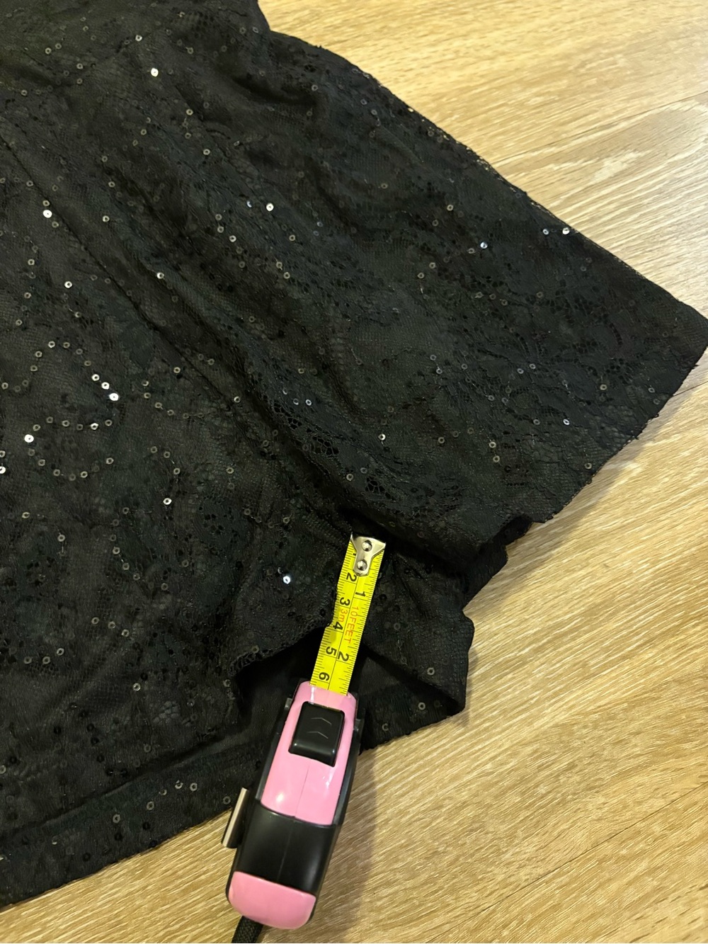 NWT PrettyLittleThing Strappy Lace Sequin Playsuit - Picture 10 of 11
